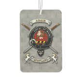 Adair-Clan-Abzeichen und Schwerter Autolufterfrischer (Rückseite)