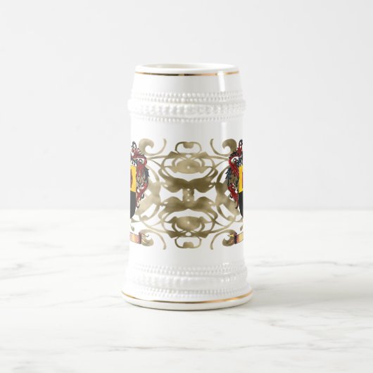 Adair Schild/Wappen Bierglas (Mittel)