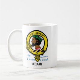ADAIR Schottisches Clan Wappen Kaffeemarke Tasse