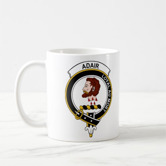 Adair Tartan Kaffee Tasse - Größe 11oz (Links)