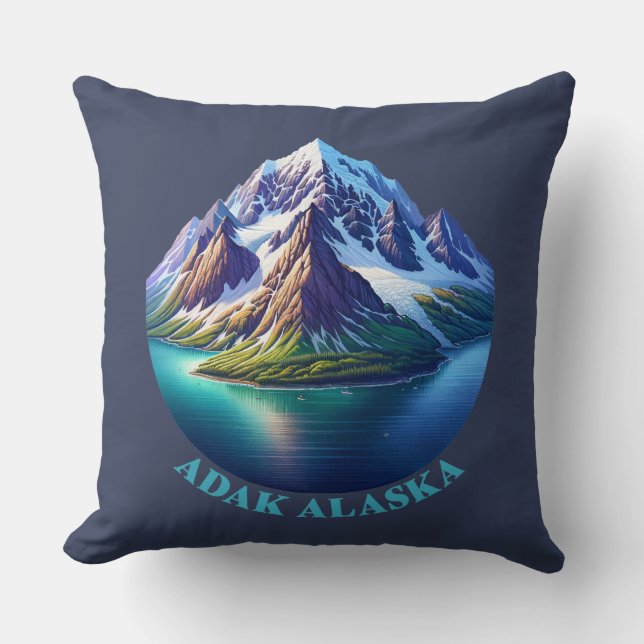 Adak Alaska Kissen (Vorderseite)