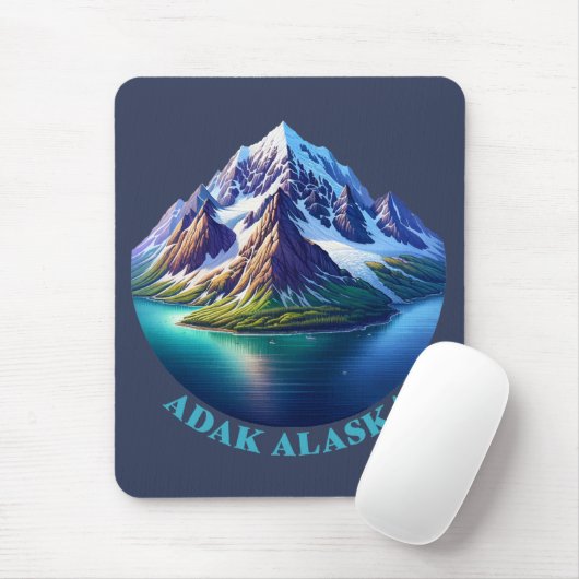 Adak Alaska Mousepad (Mit Mouse)