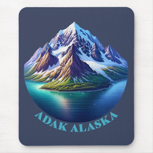 Adak Alaska Mousepad (Vorne)