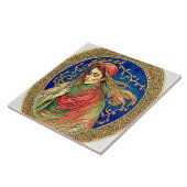 Adalusischer Keramik Kunst, Dichtung und Musik Fliese (Seite)