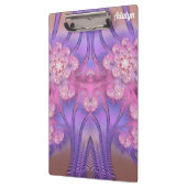 ADALYN ~ PASTEL 3D! Rosa, Mauve GLOSSY Klemmbrett (Links)