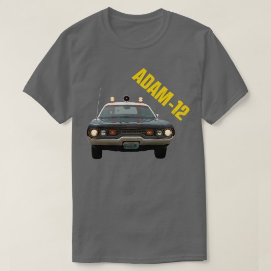 Adam 12 Patrol 60er70er Polizist Show TShirt (Design vorne)