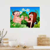 Adam-Abend Poster (Küche)