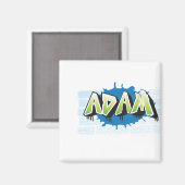 adam.ai magnet (Vorderseite/Rückseite)