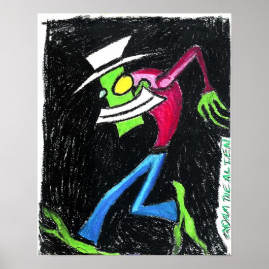 Adam, Alien Poster (Vorne)