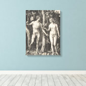 Adam and Eve, 1504 Leinwanddruck (Insitu (Holzboden))