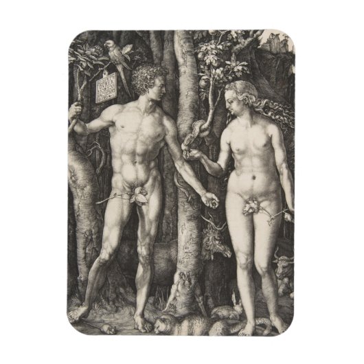 Adam and Eve, 1504 Magnet (Vertikal)