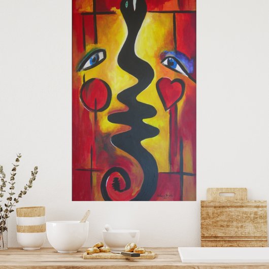 Adam and Eve 2006 Poster (Küche)