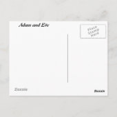 Adam and Eve and the Tree of Knowledge Postcard Postkarte (Rückseite)