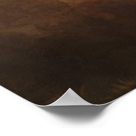 Adam and Eve - Benjamin West Fine Art Poster (Ecke)