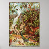 Adam and Eve in Eden Poster (Vorne)