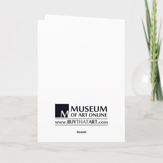 Adam and Eve von Peter Paul Rubens Karte (Rückseite)