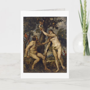 Adam and Eve von Peter Paul Rubens Karte