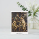 Adam and Eve von Peter Paul Rubens Postkarte (Stehend Vorderseite)