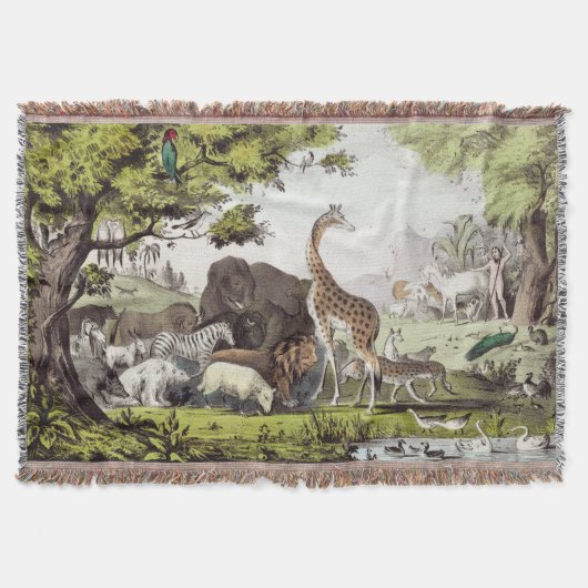 Adam benennt die Kreaturen Decke (Vorderseite)