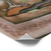 Adam benennt die Tiere in North Midlands Poster (Ecke)