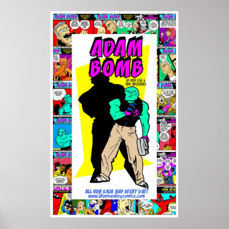 Adam Bomb Daily Adventures Ein Jahr Jubiläum! Poster