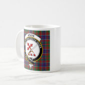 Adam Clan Abzeichen Kaffee Tasse - Größe 11oz (Vorderseite Links)