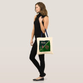 Adam Clan Abzeichen & Tartan Tote Bag Tragetasche (Vorderseite (Model))