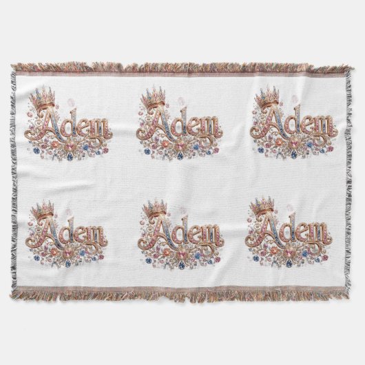 Adam Crown Cozy Throwdecke Decke (Vorderseite)