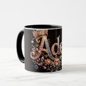 Adam Crown Custom Kaffeetasse (Vorderseite Links)