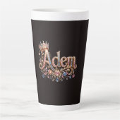 Adam Crown Custom Kaffeetasse Milchtasse (Vorderseite)