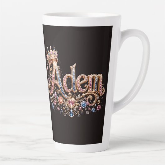 Adam Crown Custom Kaffeetasse Milchtasse (Rechts)