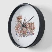 Adam Crown Dekorative Wanduhr (Winkel)