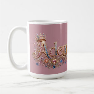 Adam Crown Dekorative Wanduhr Kaffeetasse