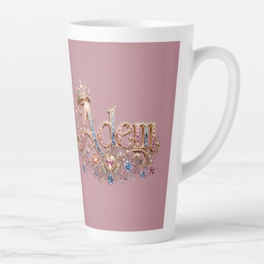 Adam Crown Dekorative Wanduhr Milchtasse (Rechts)