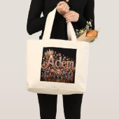 Adam Crown Sparkle-Tasche Jumbo Stoffbeutel (Vorderseite (Produkt))