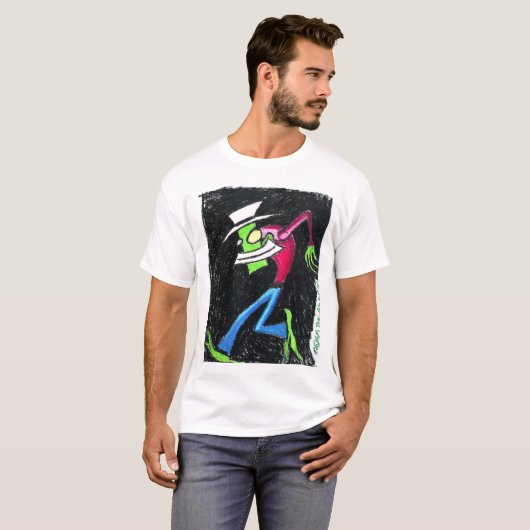 Adam das alien T-Shirt (Vorne ganz)