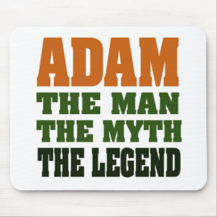 Adam - der Mann, der Mythos, die Legende! Mousepad