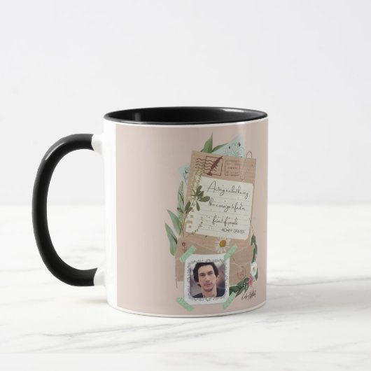 Adam Driver "Schauspiel" Quotierungs-Tasse Tasse (Links)