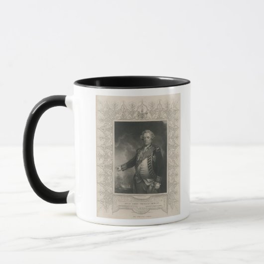 Adam Duncan, 1. Vicomte Duncan von Camperdown Tasse (Links)