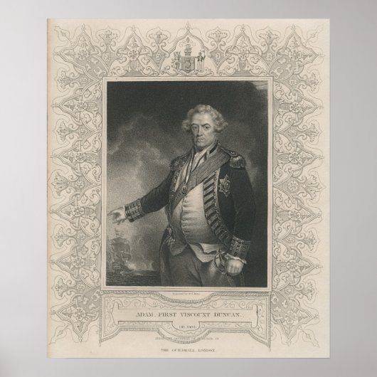 Adam Duncan, 1. Viscount Duncan von Camperdown Poster (Vorne)