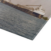 Adam E. Cornelius Glasschneidbrett Schneidebrett (Ecke)