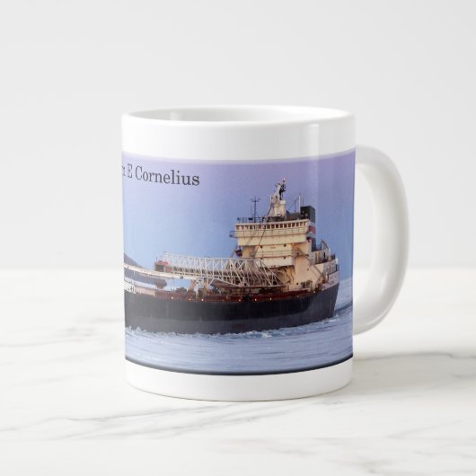 Adam E Cornelius jumbo-Tasse (Vorderseite Rechts)