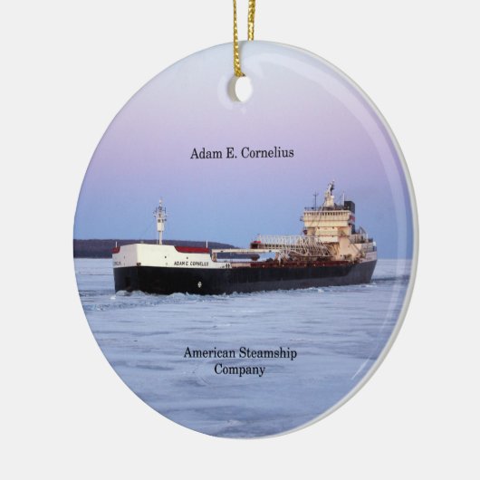 Adam E. Cornelius Keramikornament (Links)