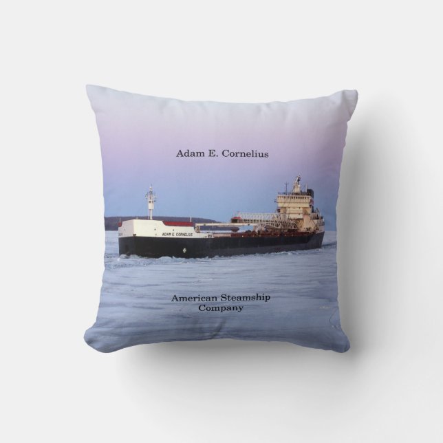 Adam E. Cornelius Kissen (Vorderseite)