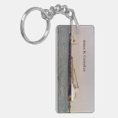 Adam E. Cornelius-Rechteck-Schlüsselkette Schlüsselanhänger (Vorderseite links)