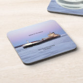 Adam E. Cornelius Set von 6 Untersetzer aus Kunsts (Linke Seite)