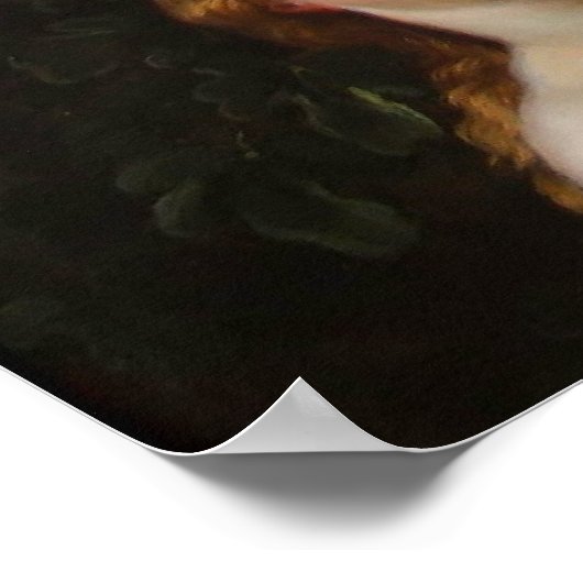 Adam & eve - Baum mitten im Garten Poster (Ecke)