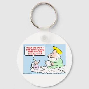 Adam eve Dualismus Schlüsselanhänger