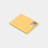 ADAM & EVE PILGRIMS, BIBLICAL WHIMSY ERNTEDANK POST-IT KLEBEZETTEL (angewinkelt)