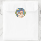 ADAM & EVE PILGRIMS ERNTEDANK STICKER SHEED RAND (Tasche)